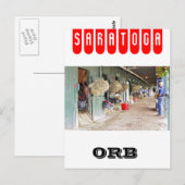 Carte Postale Derby vainqueur "Orb" en 2 ans (Devant / Derrière)