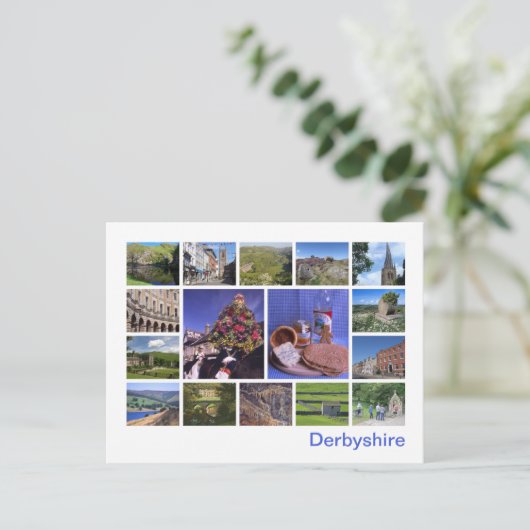 Carte Postale Derbyshire (Debout devant)