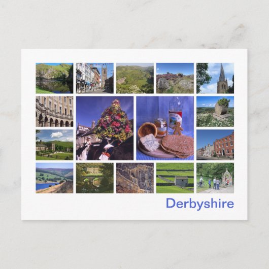 Carte Postale Derbyshire (Devant)