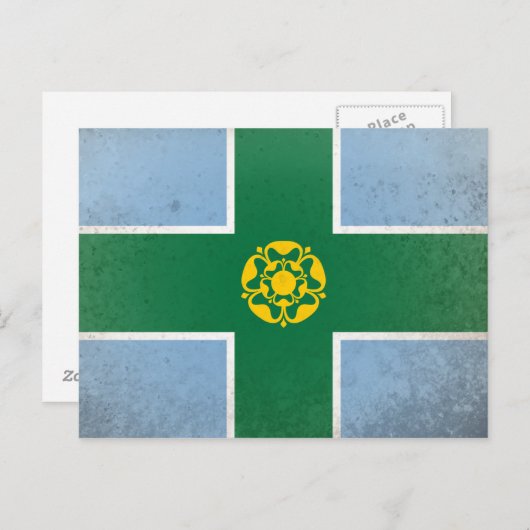 Carte Postale Derbyshire (Devant / Derrière)