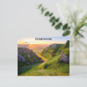 Carte Postale Derbyshire England Winnats Pass Photo de voyage (Debout devant)