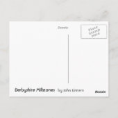 CARTE POSTALE DERBYSHIRE MILLSTONES (Dos)