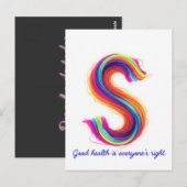 Carte Postale Derecho de todos (Devant / Derrière)