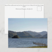 Carte Postale Dergone Eau Cumbria Angleterre (Devant / Derrière)