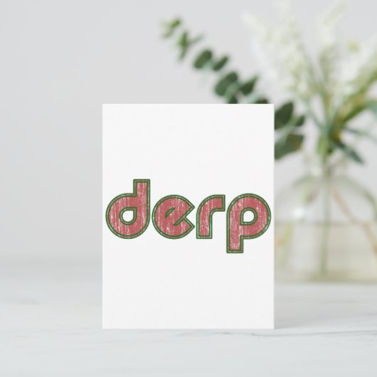 Carte Postale Dérive 4 (Debout devant)