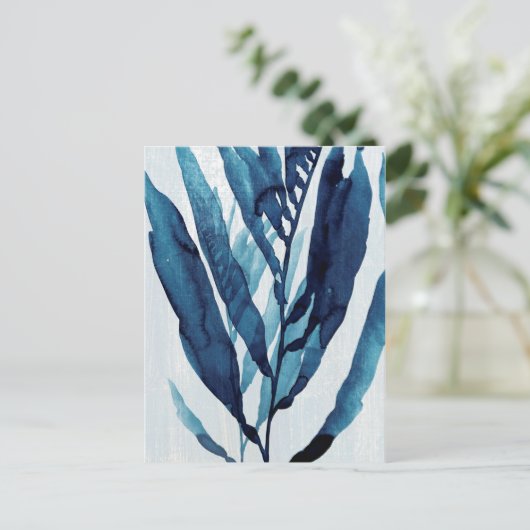 Carte Postale Dérive bleue I (Debout devant)