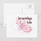 Carte Postale Dermatologie Babe (Devant / Derrière)