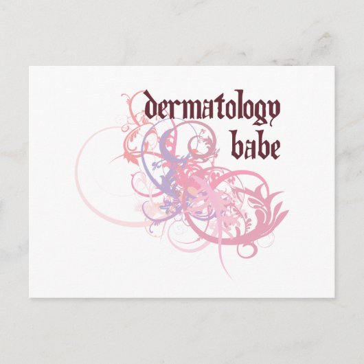 Carte Postale Dermatologie Babe (Devant)