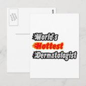Carte Postale Dermatologue le plus virulent du monde (Devant / Derrière)