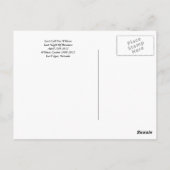 Carte Postale Dernier Appel Pour O’Sheas (Dos)