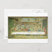 Carte Postale Dernier dîner (Devant / Derrière)