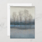 Carte Postale Dernier jour d'automne (Devant / Derrière)