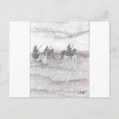 Carte Postale Dernier stand des clients (Devant)