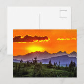 Carte postale dernier Sunset (Devant / Derrière)