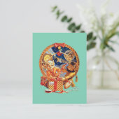 Carte postale Dernière (Debout devant)