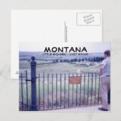 Carte postale Dernière du Montana 1964 (Devant / Derrière)