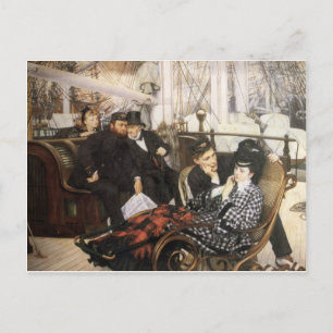 Carte Postale Dernière nuit à bord du navire