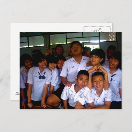 Carte postale Dernière période (Devant / Derrière)