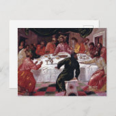 Carte Postale Dernière soupe - El Greco - c1595 (Devant / Derrière)