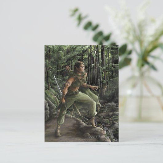 Carte postale Derolan (Debout devant)