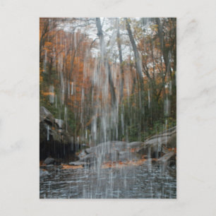 Carte Postale Derrière la cascade