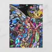 Carte Postale Derrière l'aile d'un papillon (Devant)