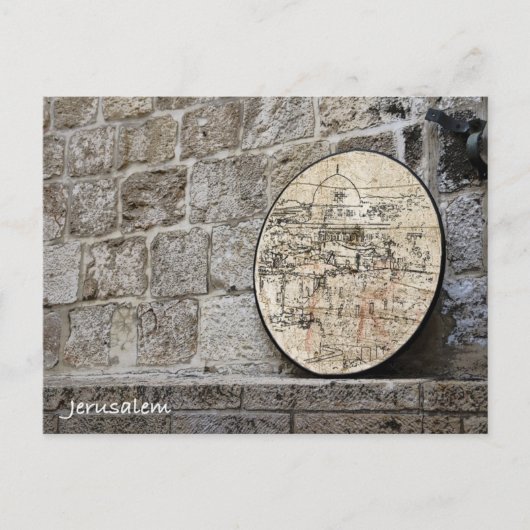 Carte Postale Derrière les murs (Devant)