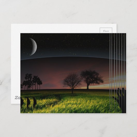 Carte Postale Derrière les scènes (Devant / Derrière)