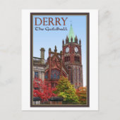 Carte Postale Derry - Le Guildhall (Devant)