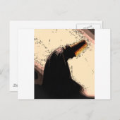 Carte Postale dervish sufi en zikr (Devant / Derrière)