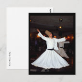 Carte Postale Derwish Danser (Devant / Derrière)