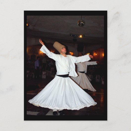 Carte Postale Derwish Danser (Devant)