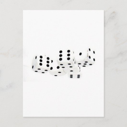 Carte Postale dés - (Devant)