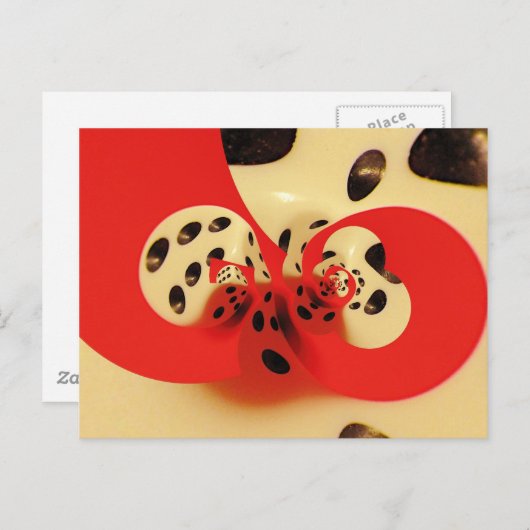 Carte Postale Dés (Devant / Derrière)