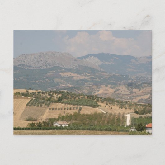 Carte postale des Abruzzes (Devant)