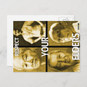 Carte postale des aînés (Devant / Derrière)