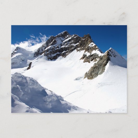 Carte postale des Alpes suisses (Devant)