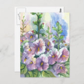 Carte postale des Althæas (Devant / Derrière)