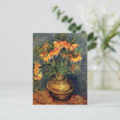 Carte Postale Des amis dans un vase en cuivre par Vincent van Go (Debout devant)