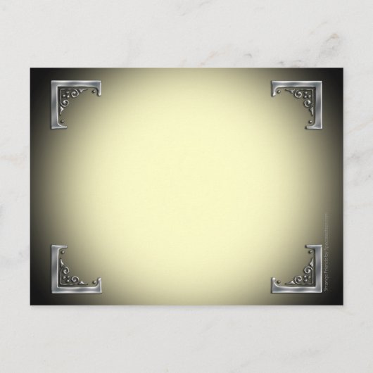 Carte postale des amis étranges (Dos)