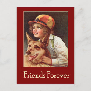carte postale des amis pour toujours