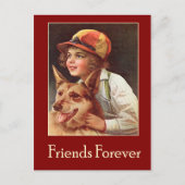 carte postale des amis pour toujours (Devant)