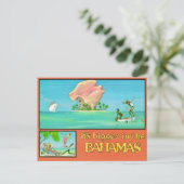 Carte postale des Bahamas plus grande (Debout devant)