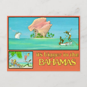 Carte postale des Bahamas plus grande