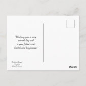 Carte postale des ballons d'anniversaire (Dos)