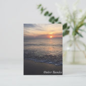 Carte postale des banques extérieures (Debout devant)