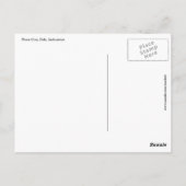 carte postale des bateaux de Nusa Dua (Dos)