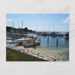 Carte postale des bateaux Mackinac