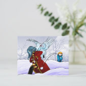 Carte Postale Des boules de neige ! (Debout devant)