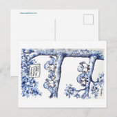 Carte postale des branches de la bibliothèque (Devant / Derrière)